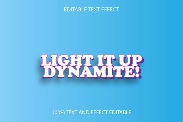 5 dynamit bearbeitbarer texteffekt prägen retro-stil
