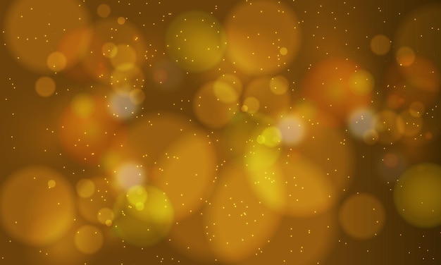 5 Vektor-realistisches Bokeh-Hintergrunddesign