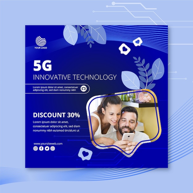 5g flyer quadrat