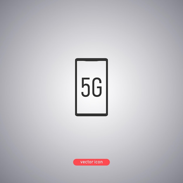 5g_smartphone-Symbol-Vektor-Illustration