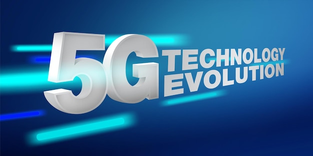 5g-technologie-netzwerkentwicklungskonzept hochgeschwindigkeitsverbindung eps-datei