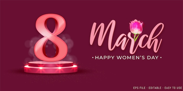 8. märz frauentag auf dem podium