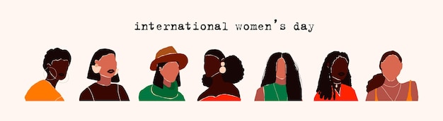 8. märz internationaler frauentag banner