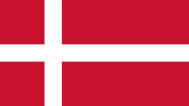 Abbildung der dänischen Nationalflagge