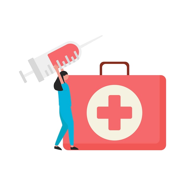 Abbildung der Krankenschwester