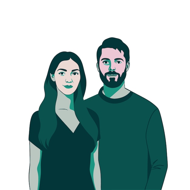 Abbildung des Vektorpaars