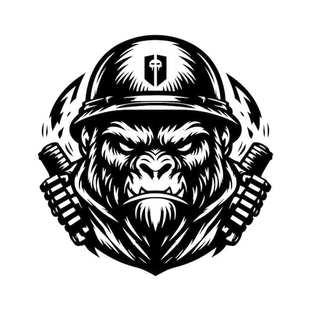Abbildung eines Gorilla-Soldaten 1
