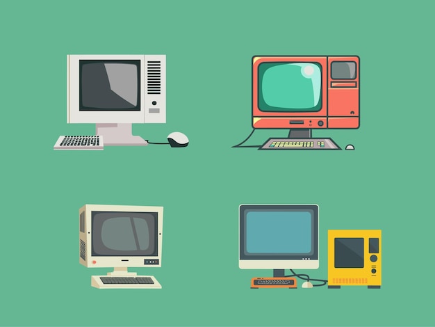 Abbildung eines Retro-Computers