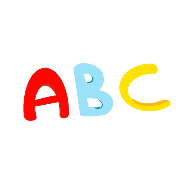 ABC-Buchcover, Alphabet-Cover, Kinder-ABC-Cover, Buch für Kinder, erstes ABC-Cover, Zurück zur Schule.