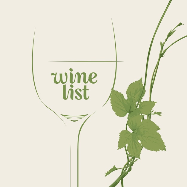 abdeckung für weinkarte menü