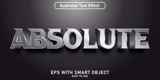 Absolute text-effekt