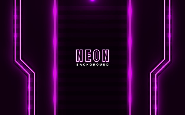 Abstrac hellrosa neon-effekt-hintergrund