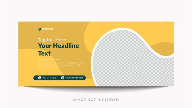 Abstract-Banner-Design-Web-Vorlage Set Horizontale Kopfzeile Web-Banner