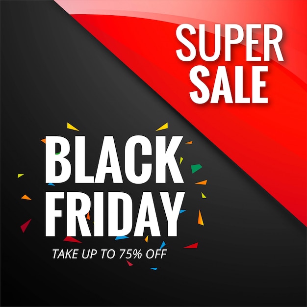 Abstract Black Friday Verkauf Layout Hintergrund