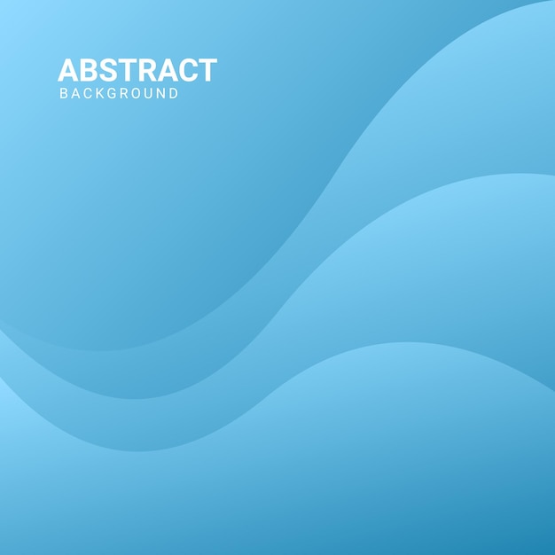 Abstract Blauer Wellen-Hintergrund