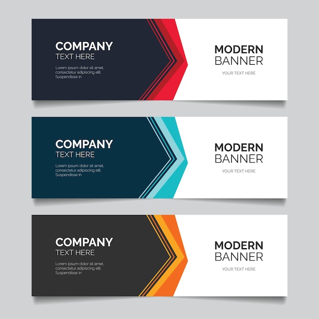 Abstract-Design-Web-Banner-Vorlage
