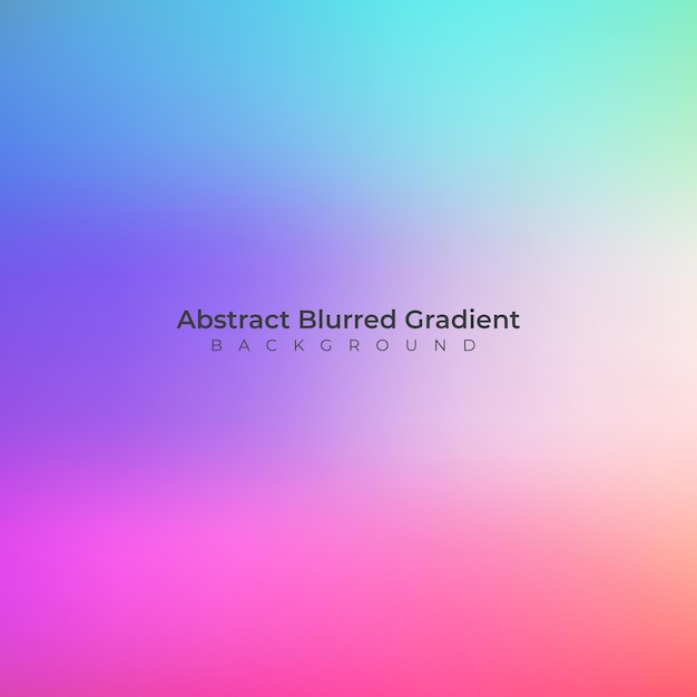 Abstract Farbiger verschwommener Gradient-Mesh-Hintergrund moderner Banner-Vektor