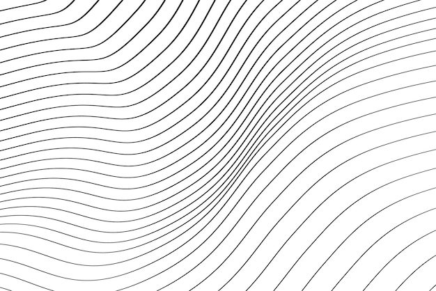 Abstract Geometrische Wellenlinie Hintergrund