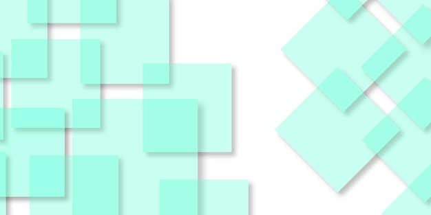Abstract Grünes geometrisches Polygon Hintergrund Grüne geometrische Formen Illustration abstraktes Banner