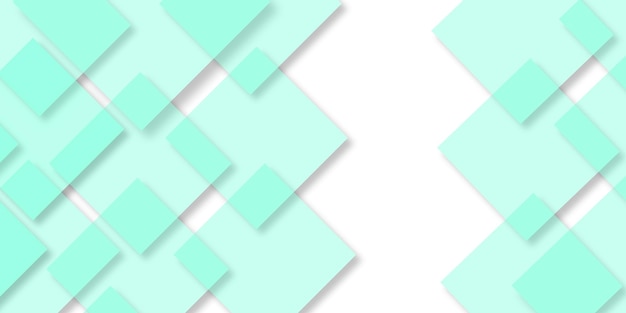 Abstract Grünes geometrisches Polygon Hintergrund Grüne geometrische Formen Illustration abstraktes Banner