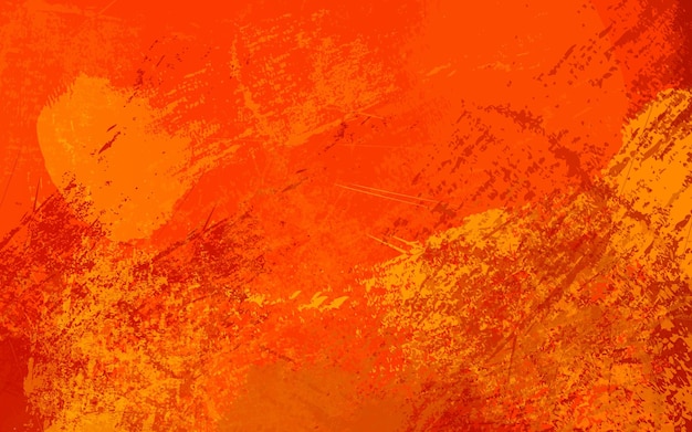 Vektor abstract grunge textur orange farbe hintergrund vektor