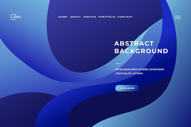 Abstract Hintergrund Dynamic Wave Colorful wird für Website-UX-Kreativität und Lebendigkeit verwendet