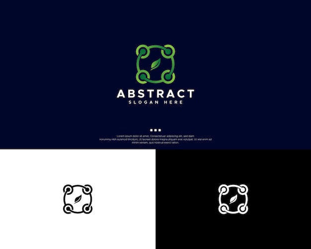 Vektor abstract logo design template