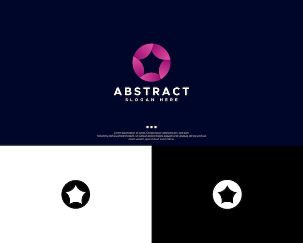 Vektor abstract logo design template