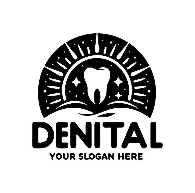 Abstract-logo-design-vektor der dental-community