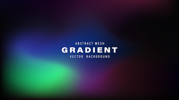 Abstract Mesh Gradient Vector Hintergrunddesign Illustration Farben Wirbel