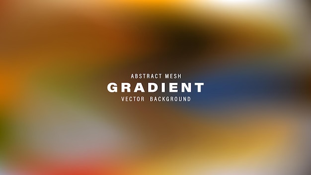 Abstract Mesh Gradient Vector Hintergrunddesign Textur verschwommen