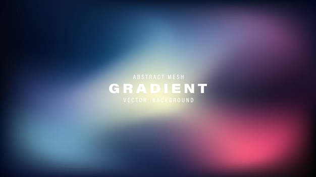 Abstract Mesh Gradient Vector Hintergrunddesign Vorlage Illustration