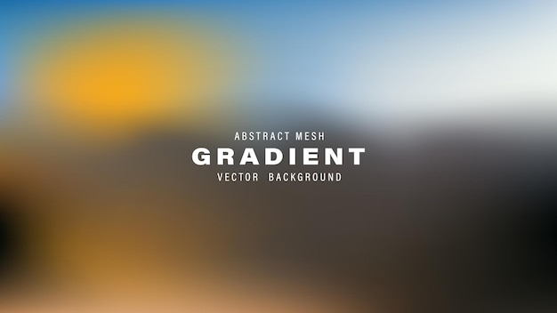 Abstract Mesh Gradient Vektor Hintergrund verschwommene Farben reibungsloser Übergang