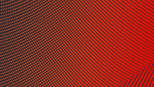 Abstract mit rotem Polkadot-Hintergrund für den Hintergrund oder die Präsentation