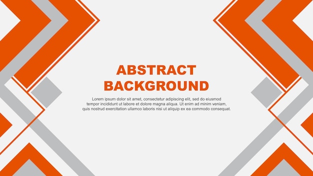 Vektor abstract orange hintergrund design vorlage banner tapeten vektor illustration orange banner