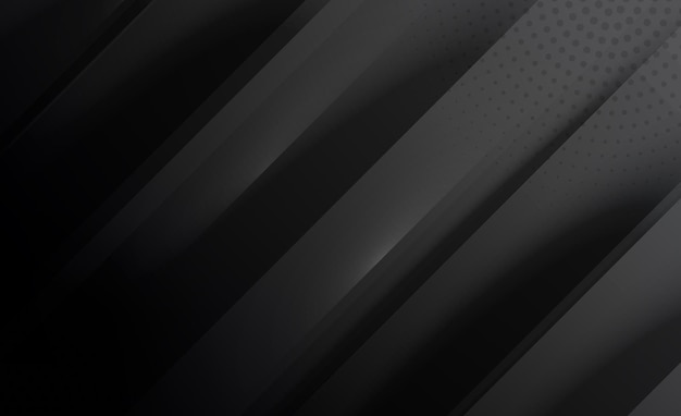 Abstract Schwarzer diagonaler Vektor-Gradient-Hintergrund