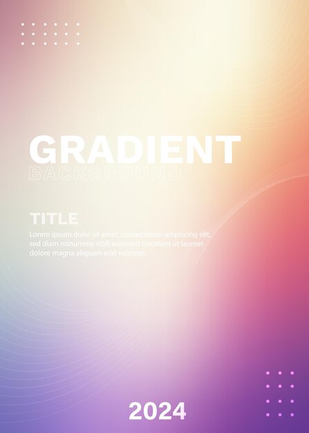 Abstract Vintage Gradient Blur Hintergrund für Retro-Designs