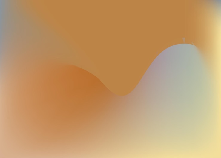 Vektor abstrakt eleganter flüssiger orangefarbener hintergrund