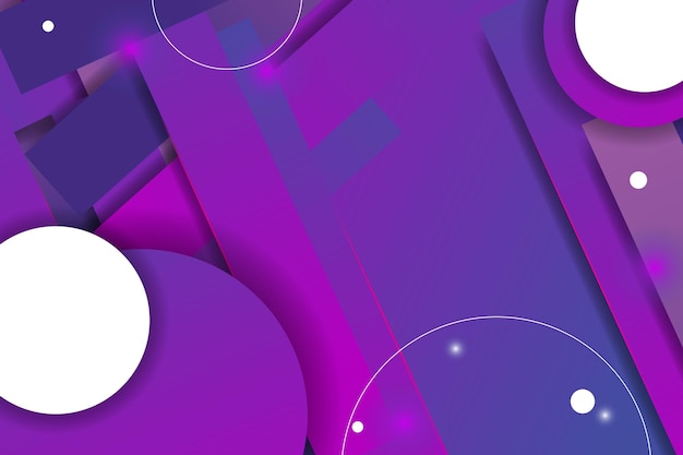 Abstrakt gradient Hintergrund geometrische Formen für Landing Page Design Social Media Poster Banner