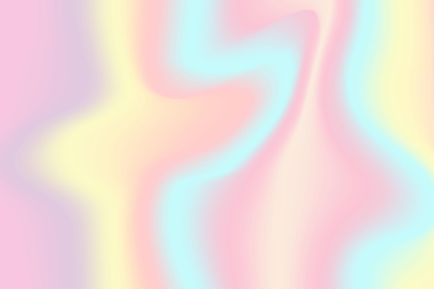 Abstrakt Iridescenz Holographischer Hintergrund Pastell Gradient Trendiges modernes Design