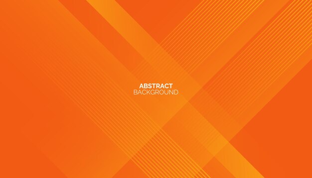 Abstrakt moderner orange-gelb-weißer Banner-Hintergrund