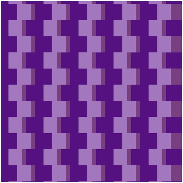 Abstrakt nahtloses geometrisches Muster Lila optische illusionäre Hintergrund geometrische Tapetenkunst