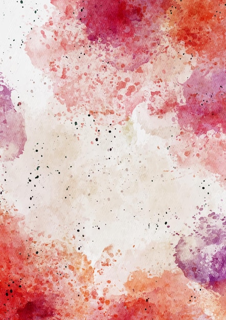 Abstrakte Aquarellabdeckung