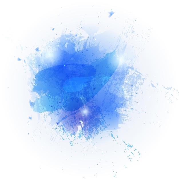 Abstrakte Aquarelle farbige Tropfen auf einem weißen Hintergrund Aquarelle Vektorform