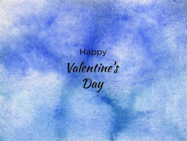 Abstrakte Aquarellhintergrundtextur des Valentinstags