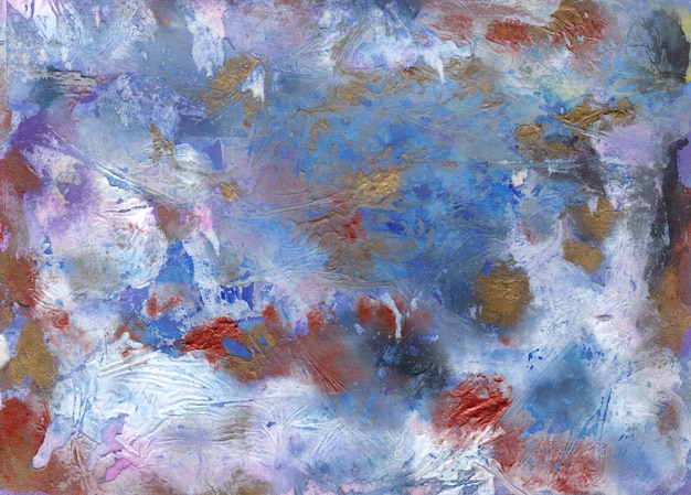 Abstrakte Aquarellillustration Der Hintergrund besteht aus Spritzen, Flecken und Tropfen