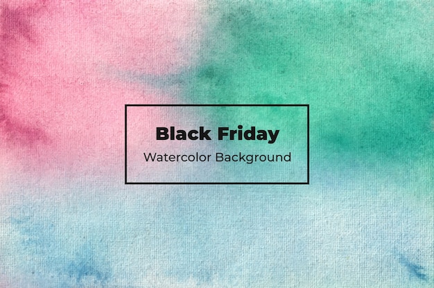 Abstrakte black friday aquarell hintergrund textur