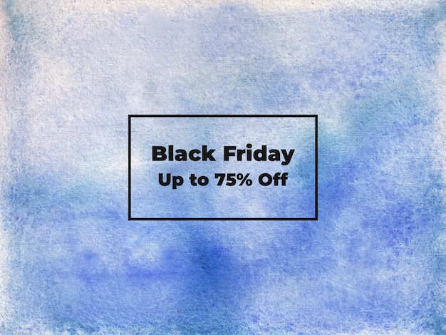 Abstrakte black friday aquarell hintergrund textur