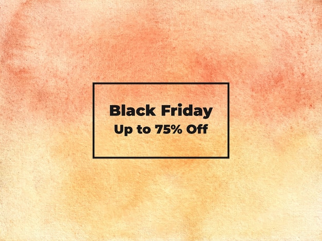 Abstrakte black friday aquarell schattierungspinsel textur