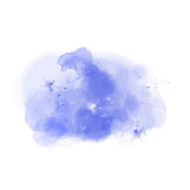 abstrakte blaue Aquarell Textur Hintergrund